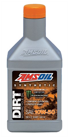 10W-50 Synthetic Dirt Bike Oil